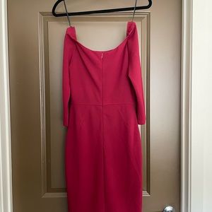 Lulus off the shoulder, midi sleeve dress